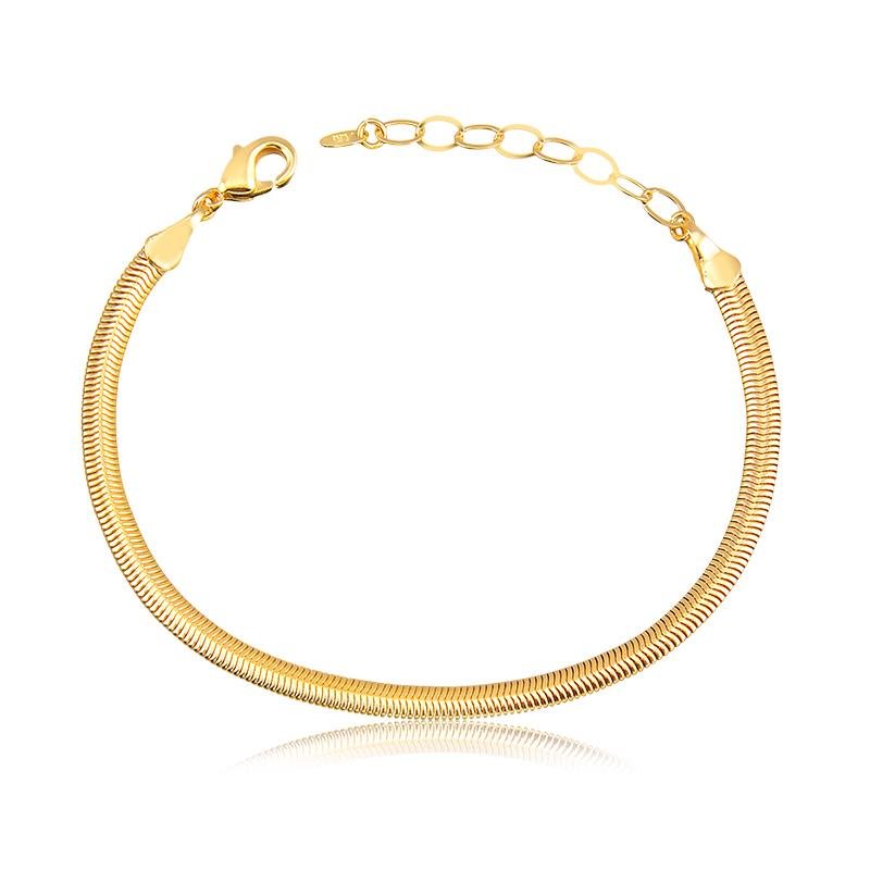 PULSEIRA FOLHEADA MALHA SNAKE