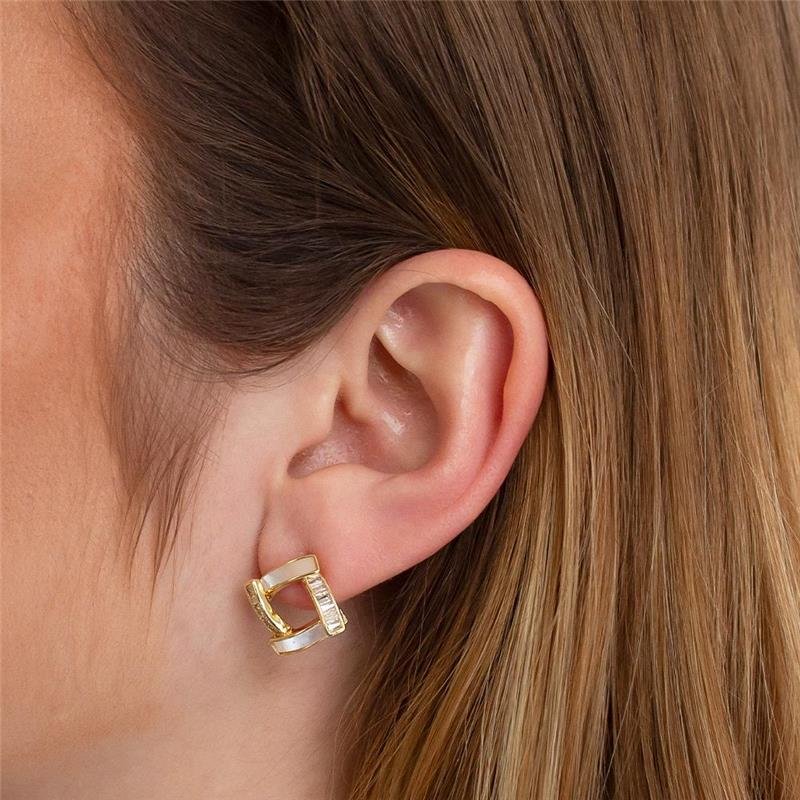 BRINCO FOLHEADO MADREPÉROLA LOSANGULAR