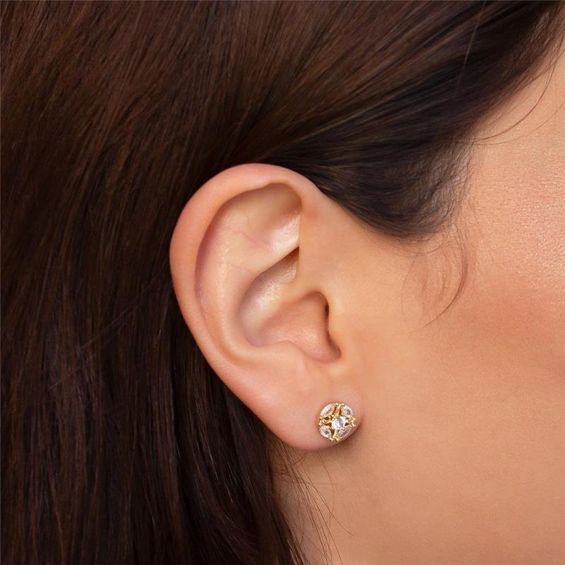 BRINCO FOLHEADO PONTOS DE LUZ