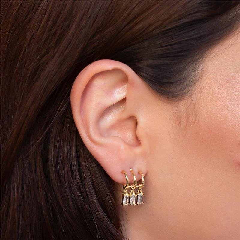 SEMI-ARGOLA FOLHEADA PONTOS DE LUZ