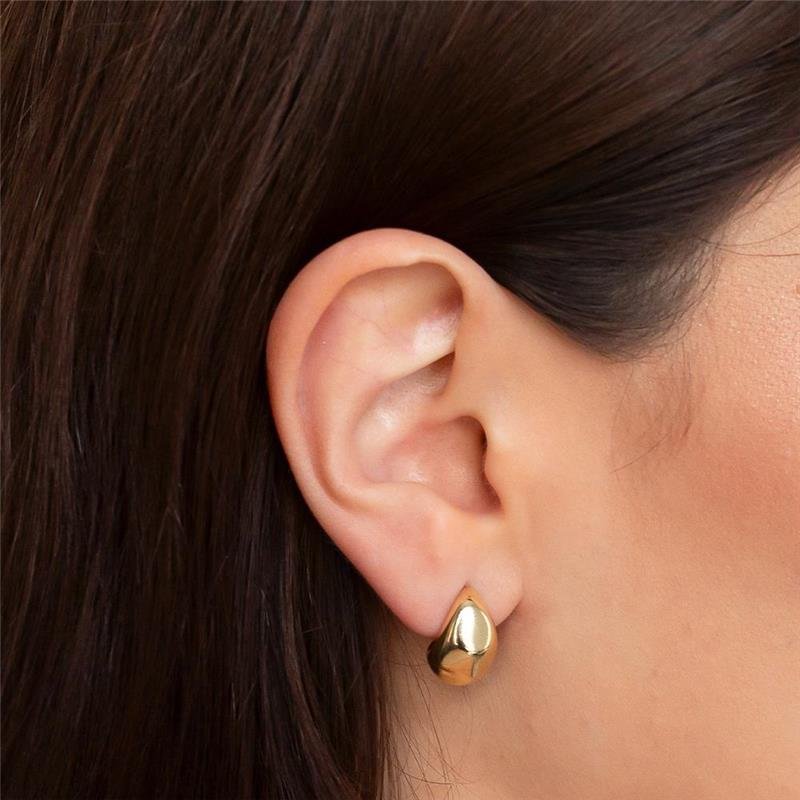 SEMI-ARGOLA FOLHEADA LISA