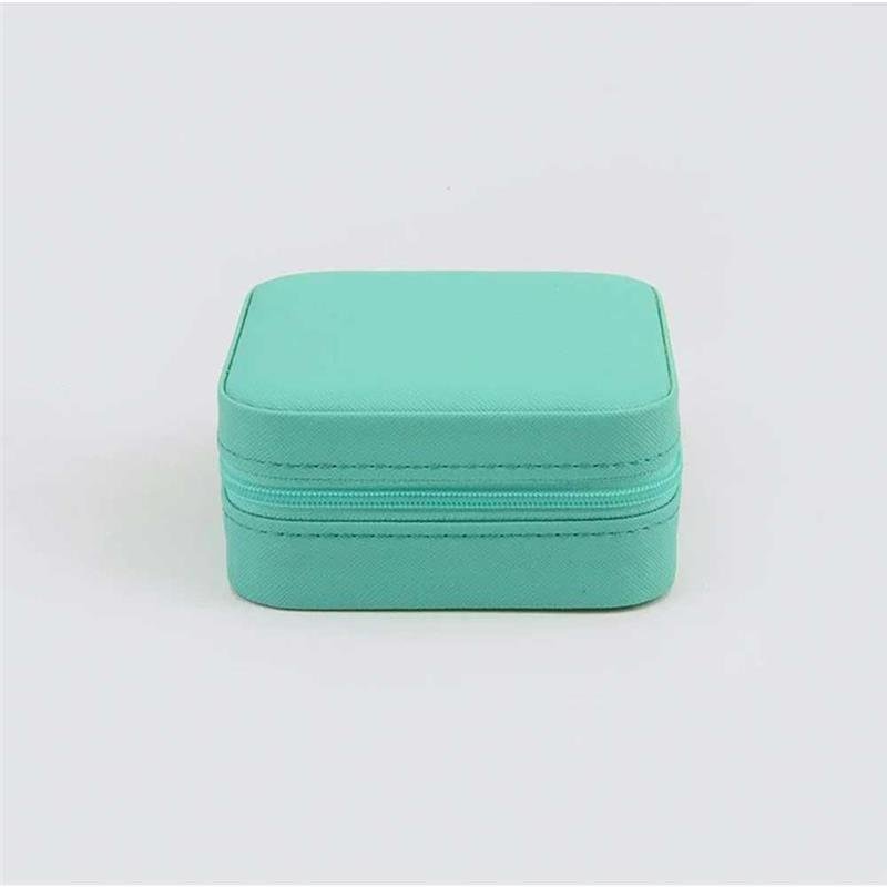 PORTA JÓIA QUADRADO AZUL TIFFANY