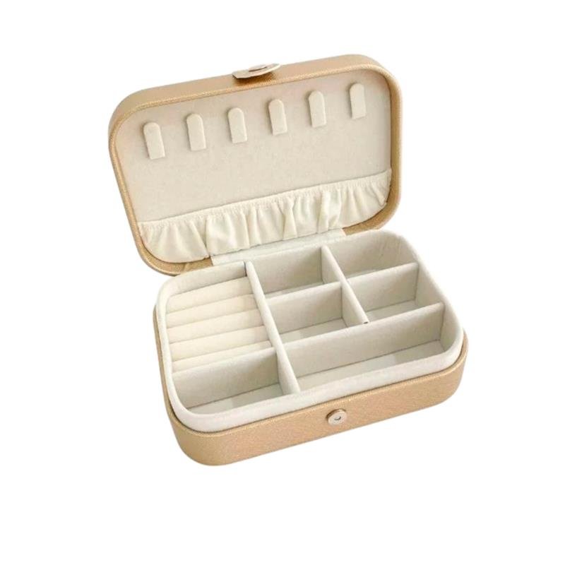 PORTA JOIA RETANGULAR DOURADO