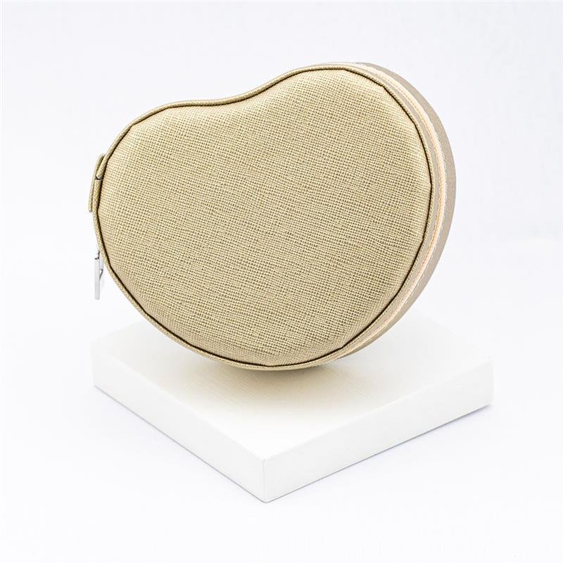 PORTA JOIAS CORAÇÃO DOURADO