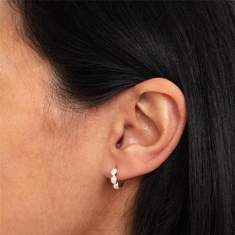 ARGOLA PRATA ZIRCÔNIAS