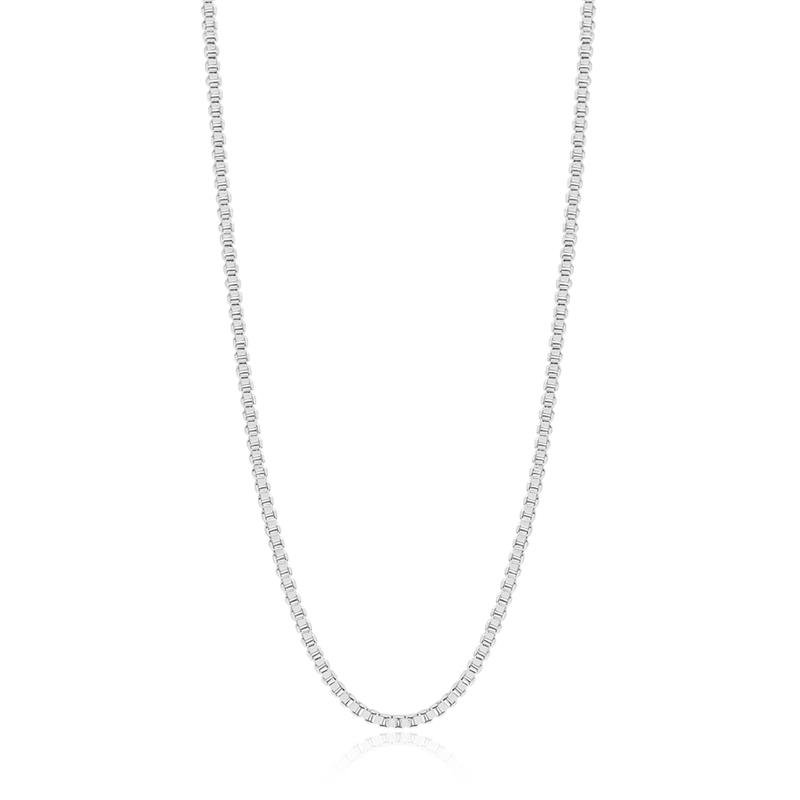 GARGANTILHA EM PRATA VENEZIANA - 50 CM 