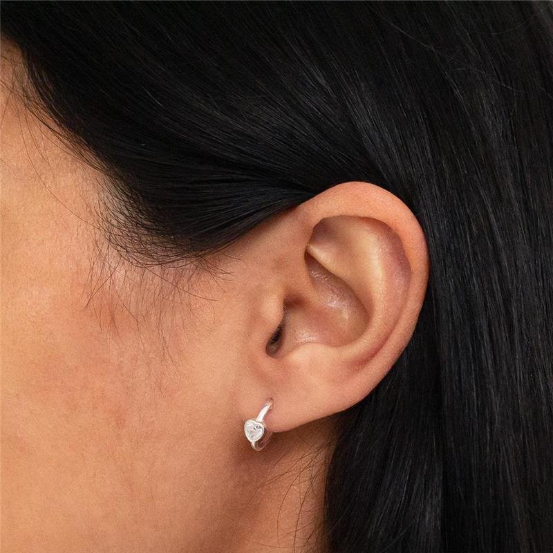 ARGOLA PRATA CORAÇÃO