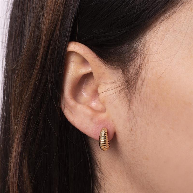 SEMI-ARGOLA FOLHEADA DETALHADA