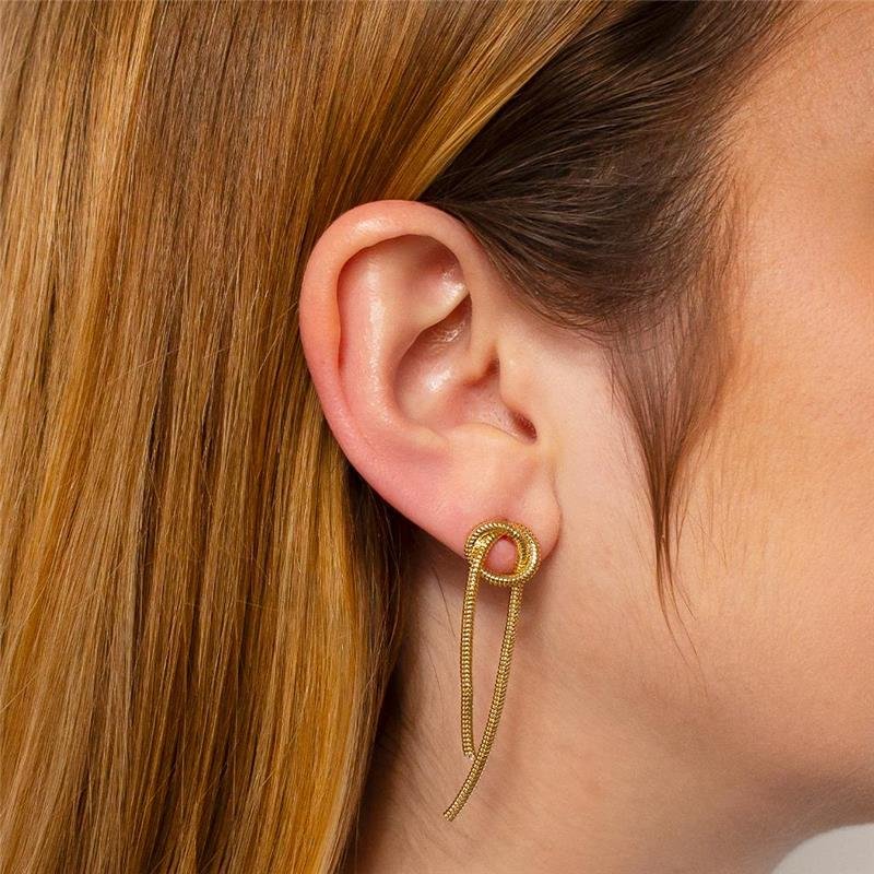 BRINCO FOLHEADO NÓ SOLTO