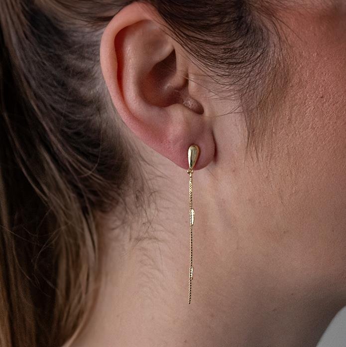 BRINCO FOLHEADO CORAÇÃO