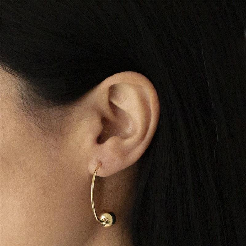 SEMI-ARGOLA FOLHEADA ESFERA