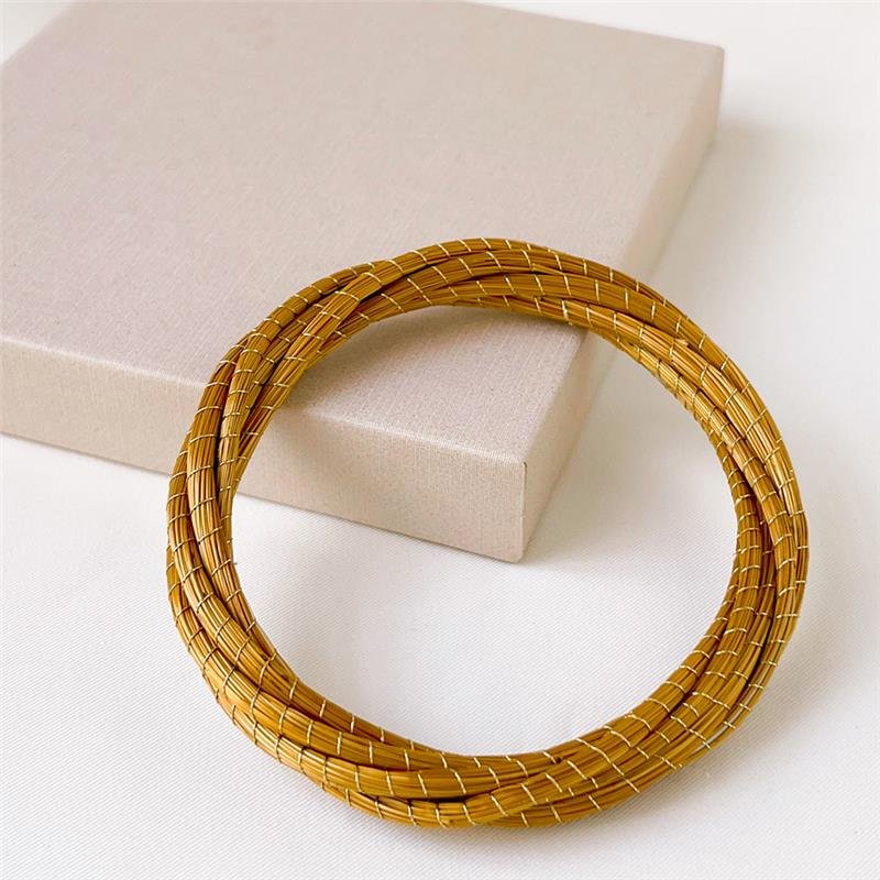 BRACELETE CAPIM DOURADO 