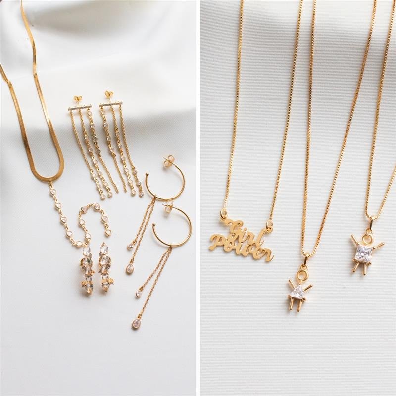 KIT REVENDA SEMI JOIAS MALETA LUXO MEDIA - M5