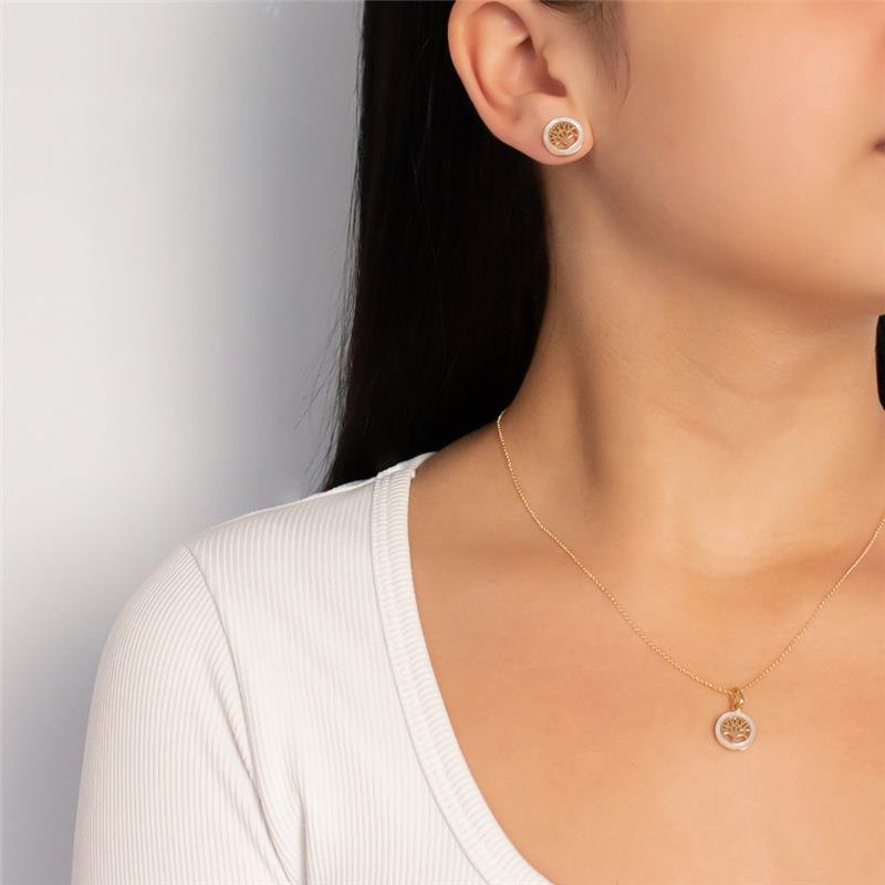 CONJUNTO FOLHEADO ÁRVORE DA VIDA - 45 CM 