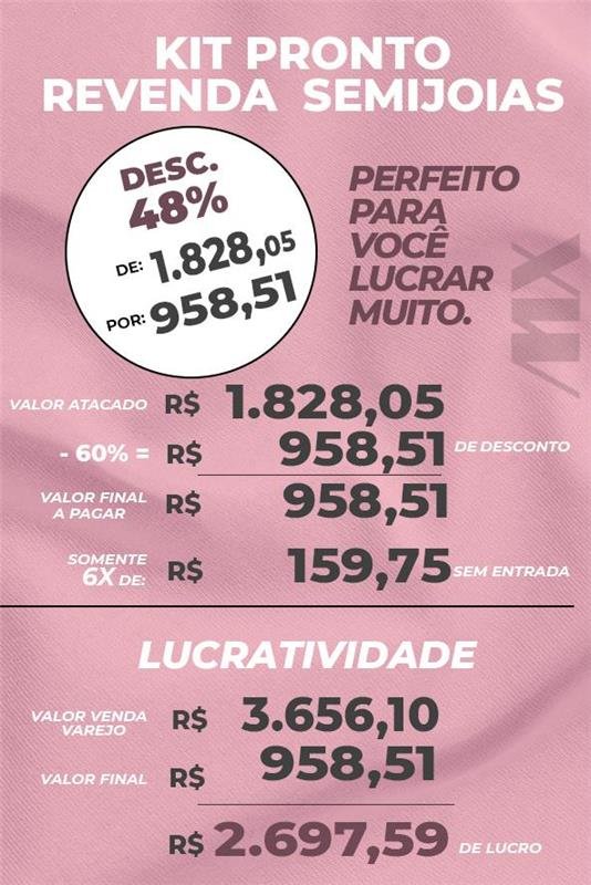 KIT REVENDA - ENCANTO M9