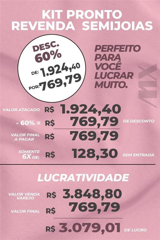 KIT REVENDA - MEU BRILHO - M8