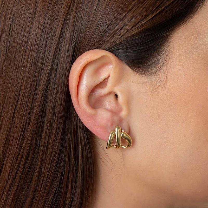 SEMI-ARGOLA FOLHEADA LISA