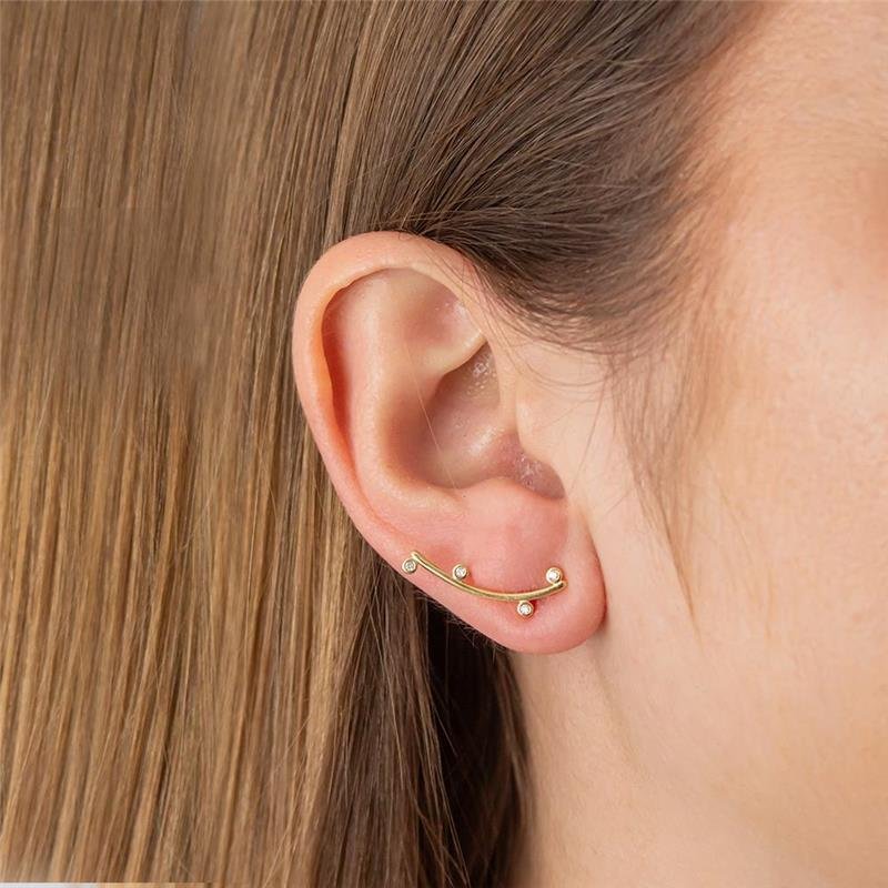 BRINCO FOLHEADO PONTOS DE LUZ