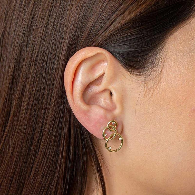 BRINCO FOLHEADO PONTOS DE LUZ