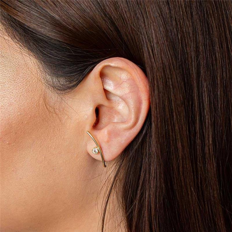 BRINCO FOLHEADO PONTO DE LUZ