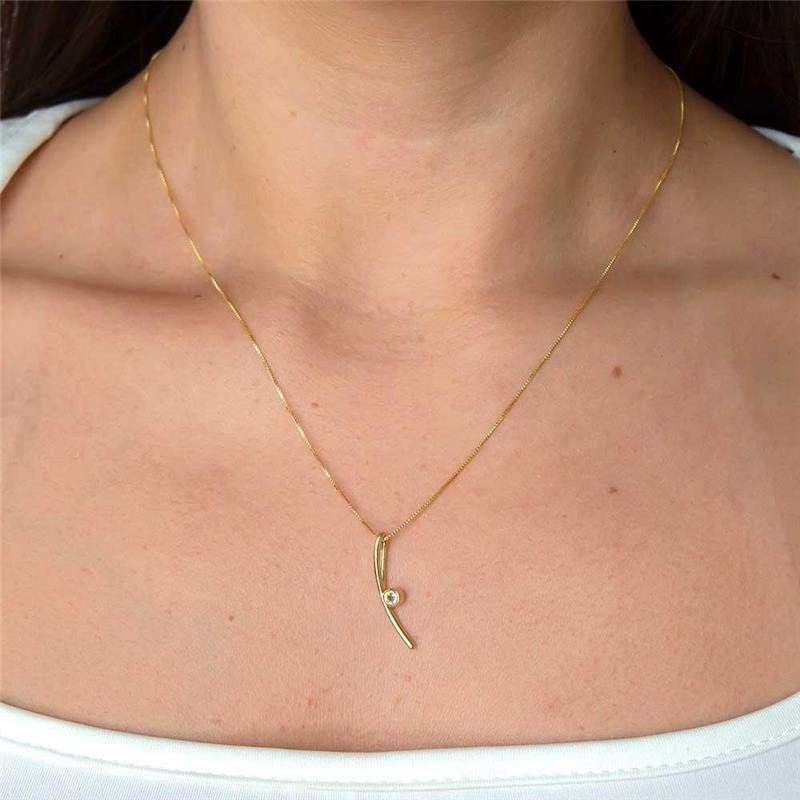 GARGANTILHA FOLHEADA PONTO DE LUZ