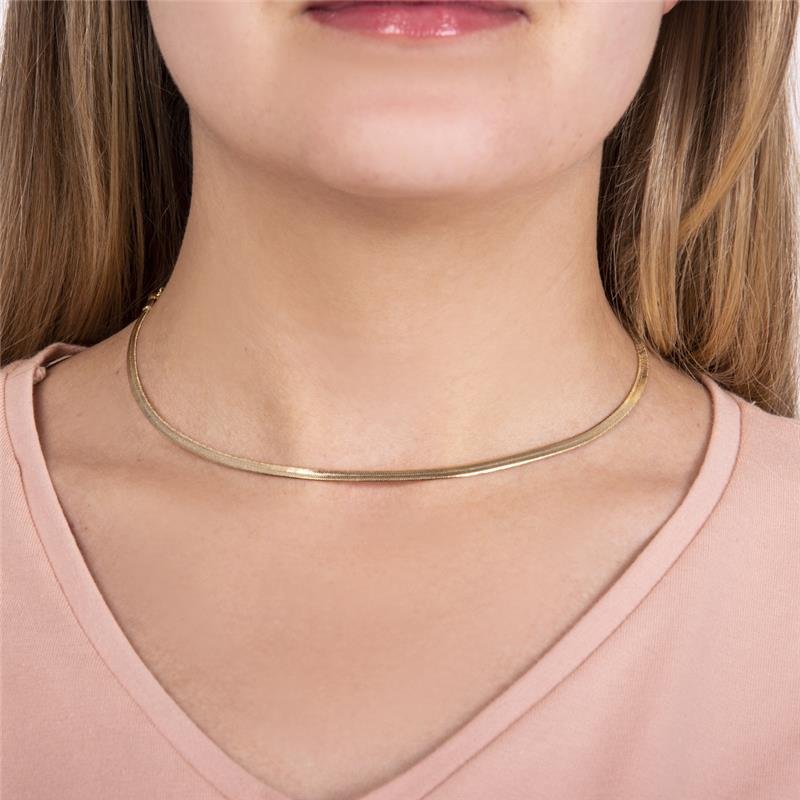 GARGANTILHA FOLHEADO FITA 