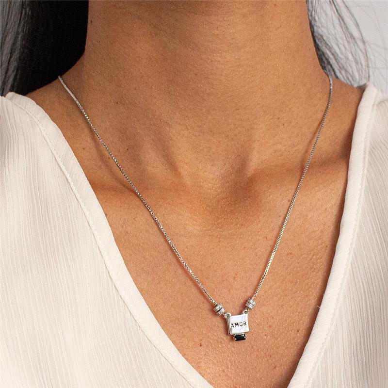 ESCAPULÁRIO FOLHEADO RÓDIO AMOR