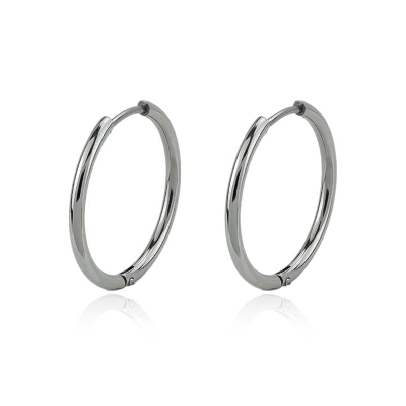 ARGOLA EM AÇO LISO
