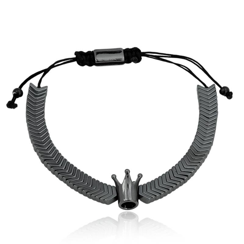 PULSEIRA EM AÇO COROA COM REGULAGEM