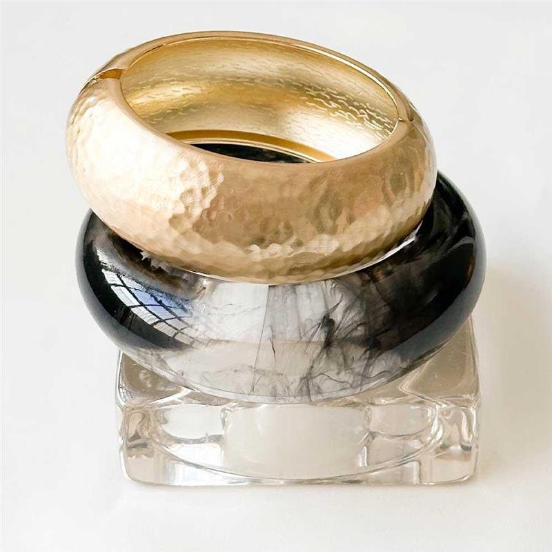 BRACELETE TRIO IMPACTO MÁRMORE