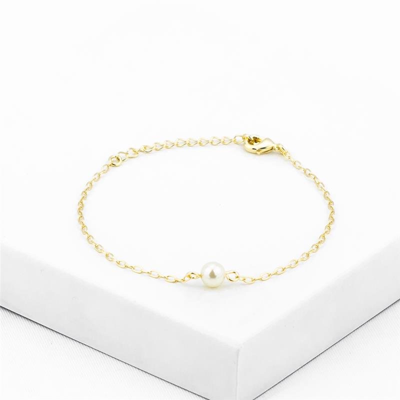 PULSEIRA FOLHEADA PÉROLA 
