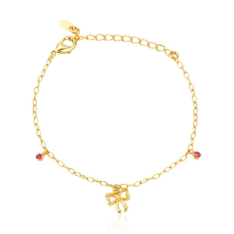 PULSEIRA FOLHEADA LAÇO INFANTIL