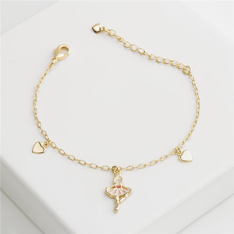 PULSEIRA FOLHEADA BAILARINA - INFANTIL