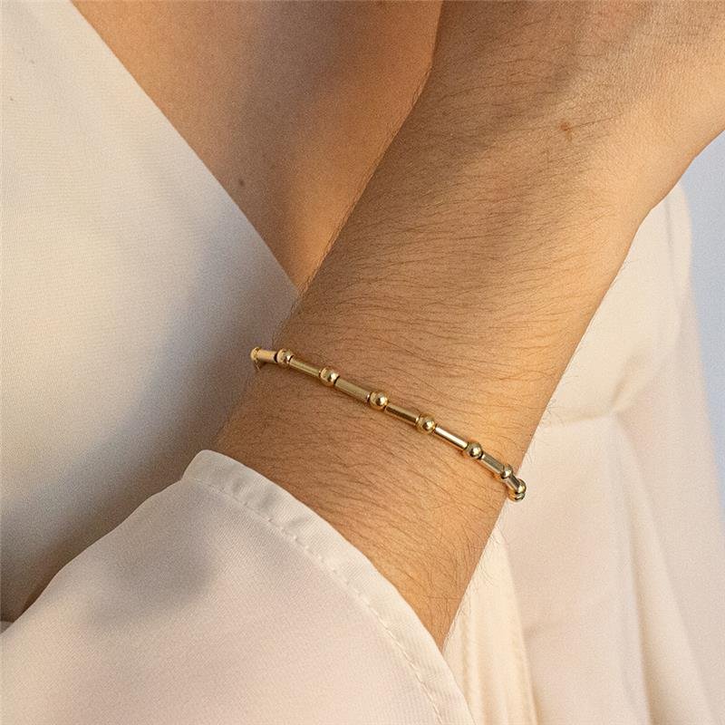 PULSEIRA FOLHEADO ESFERAS - COLOSSAL 