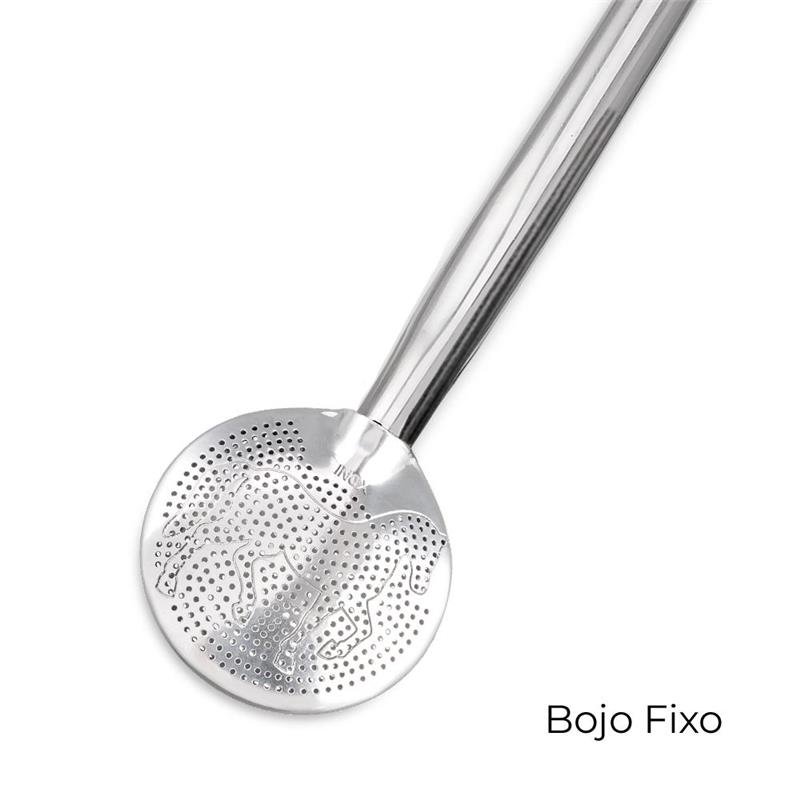 BOMBA DE CHIMARRÃO COM BOJO FIXO, SEM BIQUEIRA, CAVALO – 941 FUROS | BRINDE: ESCOVA DE LIMPEZA