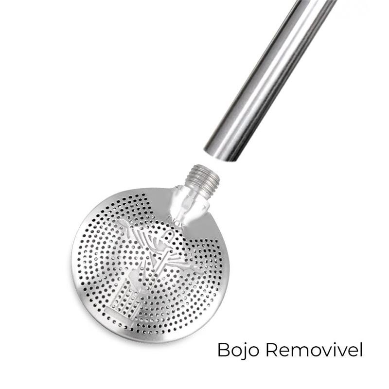 BOMBA COM BOJO REMOVÍVEL CRISTO COM BIQUEIRA - 944 FUROS